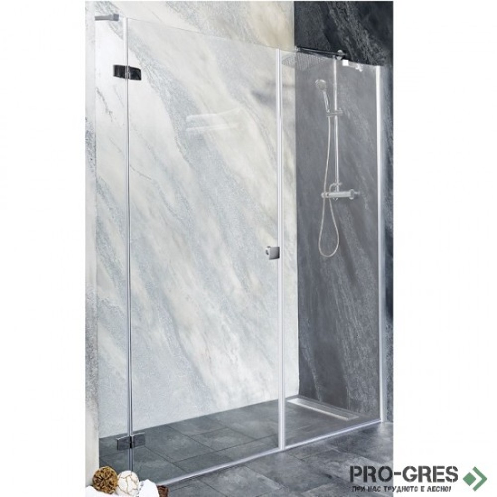 Отваряема врата SYMPHONY SANOFLEX, хром, Sanotechnik M1280L