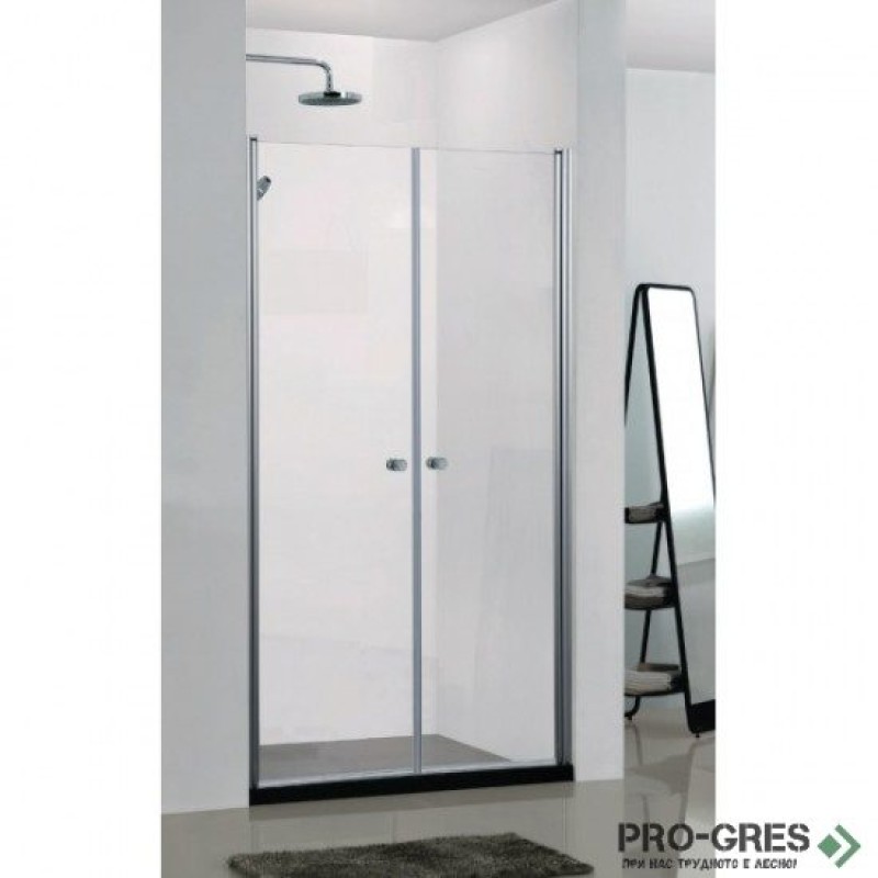 Преграден душ параван STUDIO, хром, Sanotechnik N1090