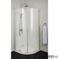 Душ кабина RONDA, овална, хром, Sanotechnik N1390