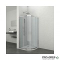 Душ кабина ELITE, овална, хром, Sanotechnik RC80