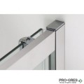 Душ кабина ELITE, овална, хром, Sanotechnik RC80