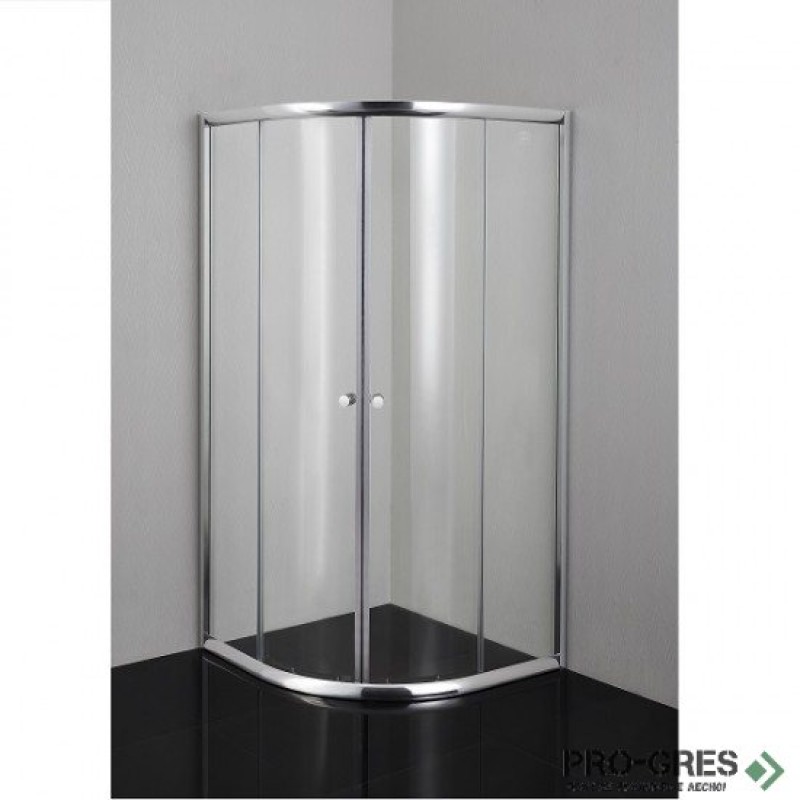 Душ кабина СЕРИЯ Т, овална, хром, Sanotechnik T4080C