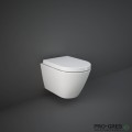 Kонзолна тоалетна чиния Muk Rimless 530х370 мм без ръб