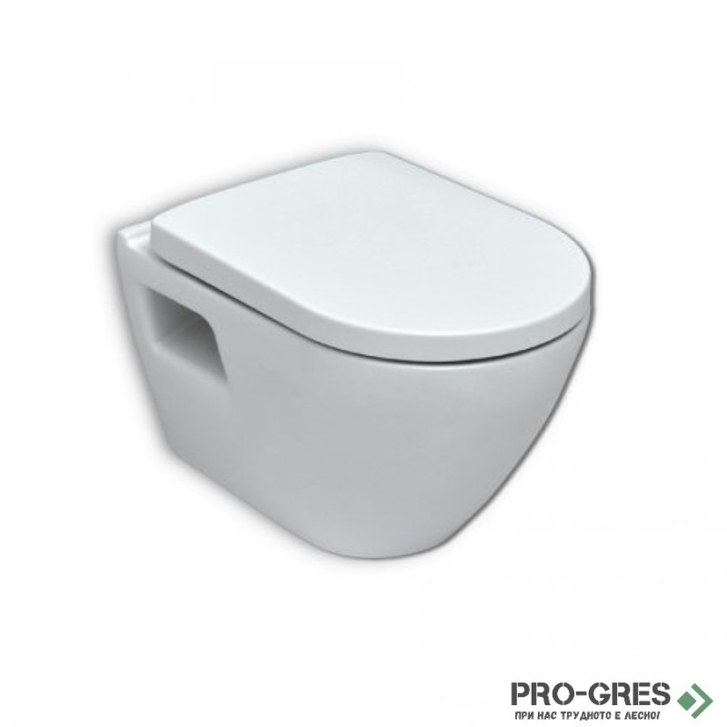 Конзолна тоалетна чиния SEREL SMART SM12 BETA Soft Close