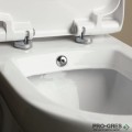 Конзолна тоалетна чиния с биде SEREL SMART SM12 GTL  BETA Soft Close