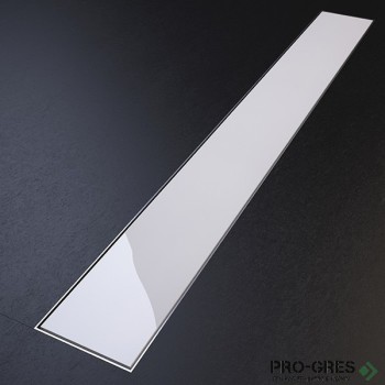 Лентов сифон бял Smart Care Glass sm glass white 585