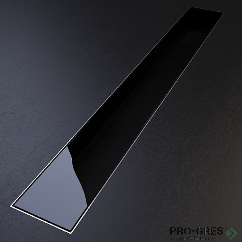 Лентов сифон 585/685/785/885 мм Smart Care Glass sm glass black 585