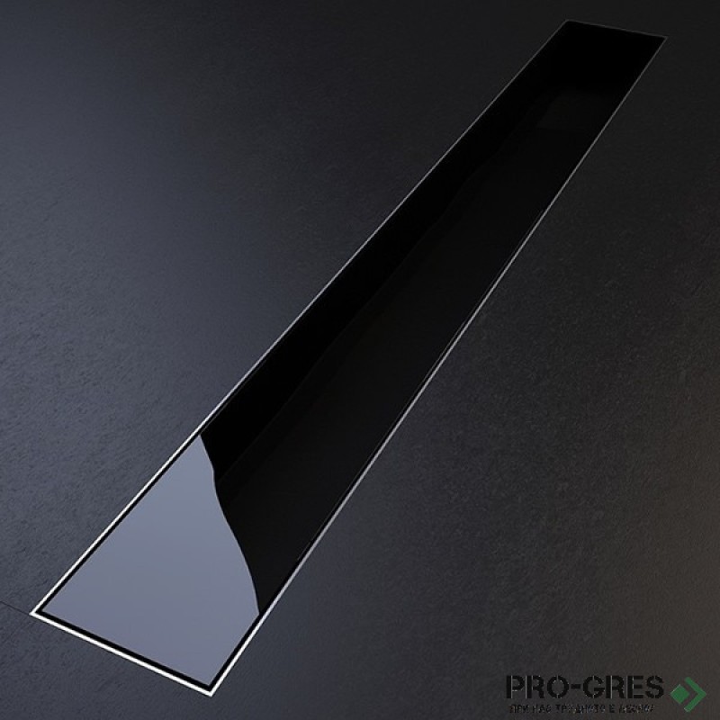 Лентов сифон 585/685/785/885 мм Smart Care Glass sm glass black 585