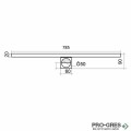 Лентов сифон бял Smart Care Glass sm glass white 785