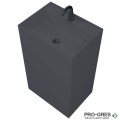Свободностояща мивка за баня Avonite Rectangular 55х40х90 см Solid Stone в цвят по RAL