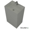 Свободностояща мивка за баня Avonite Rectangular 55х40х90 см Solid Stone в цвят по RAL