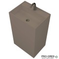 Свободностояща мивка за баня Avonite Rectangular 55х40х90 см Solid Stone в цвят по RAL