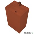 Свободностояща мивка за баня Avonite Rectangular 55х40х90 см Solid Stone в цвят по RAL