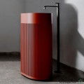 Свободностояща мивка за баня Avonite Oval Stripes 60х40 см Solid Stone в цвят по RAL