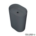 Свободностояща мивка за баня Avonite Oval 53x38 см Solid Stone в цвят по RAL
