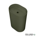 Свободностояща мивка за баня Avonite Oval 53x38 см Solid Stone в цвят по RAL