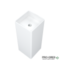 Свободностояща мивка за баня  Avonite Square 40 40х90 см Solid Stone в цвят по RAL