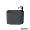 Свободностояща мивка за баня Canvas 42x22x30 см  Solid Stone в цвят по RAL