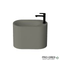 Свободностояща мивка за баня Canvas 42x22x30 см  Solid Stone в цвят по RAL