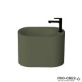 Свободностояща мивка за баня Canvas 42x22x30 см  Solid Stone в цвят по RAL
