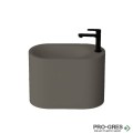 Свободностояща мивка за баня Canvas 42x22x30 см  Solid Stone в цвят по RAL
