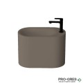 Свободностояща мивка за баня Canvas 42x22x30 см  Solid Stone в цвят по RAL