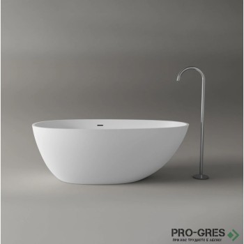 Свободностояща вана Lima 167x86 см Solid Stone в цвят по RAL Свободностояща вана Lima 167x86 см Solid Stone в цвят по RAL