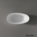 Свободностояща вана Lima 167x86 см Solid Stone в цвят по RAL