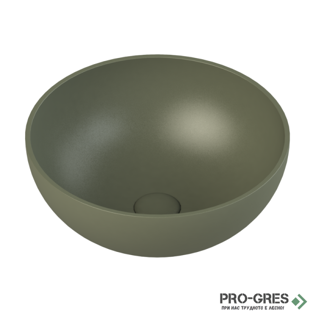 Мивка за баня Mawi ф400мм Solid Stone в цвят по RAL