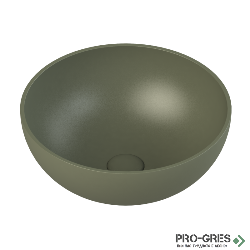 Мивка за баня Mawi ф400мм Solid Stone в цвят по RAL