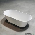 Свободностояща вана Metallica 160x70/170х73/180х80 см Solid Stone в цвят по RAL