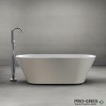 Свободностояща вана Metallica 160x70/170х73/180х80 см Solid Stone в цвят по RAL