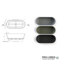 Свободностояща вана Metallica 160x70/170х73/180х80 см Solid Stone в цвят по RAL
