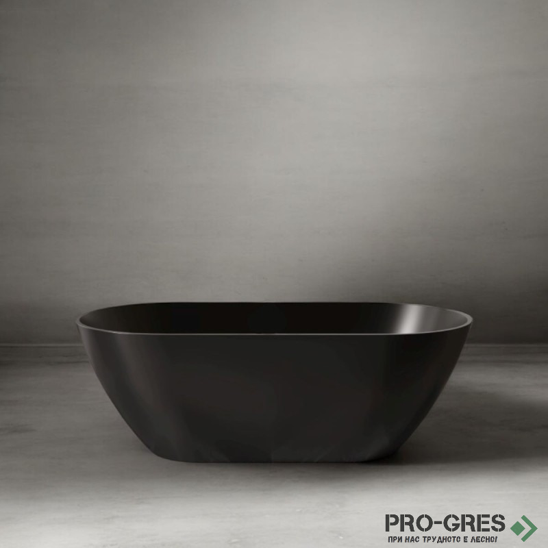 Свободностояща вана New Cusco Small 160x70/165х83/175х85 см Solid Stone в цвят по RAL