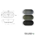 Свободностояща вана New Cusco Small 160x70/165х83/175х85 см Solid Stone в цвят по RAL