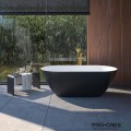 Свободностояща вана New Cusco Small 155x75 см Solid Stone в цвят по RAL