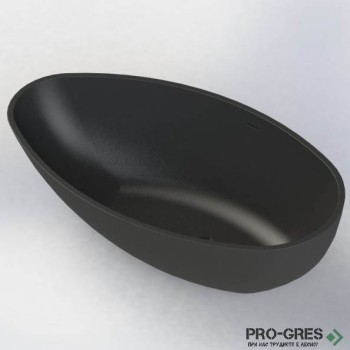 Свободностояща вана Nirvana 174х95 см Solid Stone в цвят по RAL Свободностояща вана Nirvana 174х95 см Solid Stone в цвят по RAL