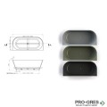 Свободностояща вана Queen 160x70/170х73 /180х80 см  Solid Stone в цвят по RAL