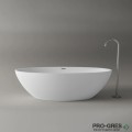 Свободностояща вана  Rio 180x80 см Solid Stone в цвят по RAL