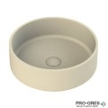 Мивка за баня Case Round ф380х130мм Solid Stone в цвят по RAL