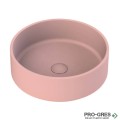 Мивка за баня Case Round ф380х130мм Solid Stone в цвят по RAL
