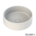 Мивка за баня Case Round ф380х130мм Solid Stone в цвят по RAL