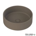 Мивка за баня Case Round ф380х130мм Solid Stone в цвят по RAL
