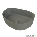 Мивка за баня Rocker Asymetric 500х370 мм Solid Stone в цвят по RAL