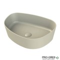 Мивка за баня Rocker Asymetric 500х370 мм Solid Stone в цвят по RAL
