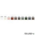 Мивка за баня Vigo Oval Stripes 296х416х130 мм Solid Stone в цвят по RAL