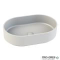 Мивка за баня Case Oval 400х280мм Solid Stone в цвят по RAL