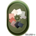 Мивка за баня Case Oval 400х280мм Solid Stone в цвят по RAL