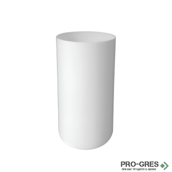 Свободностояща мивка за баня Avonite Round 50 50х90 см Solid Stone в цвят по RAL