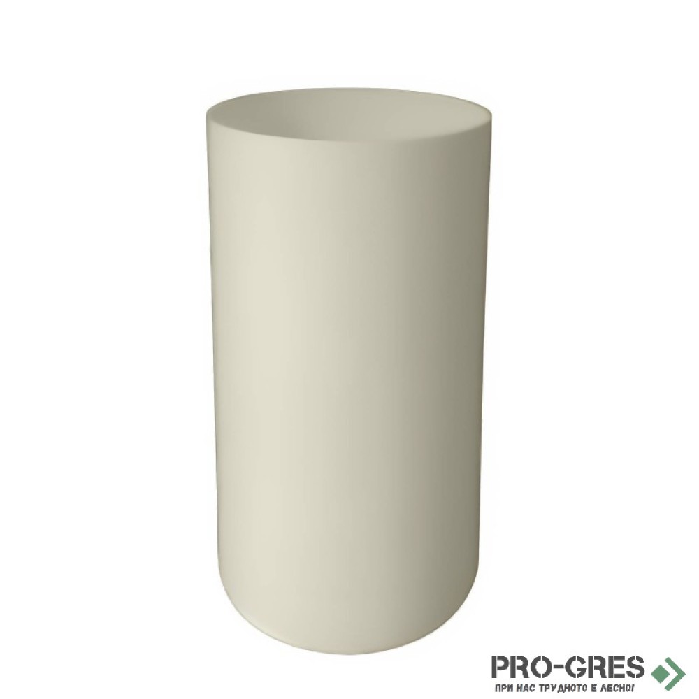 Свободностояща мивка за баня Avonite Round 40 40х90 см Solid Stone в цвят по RAL